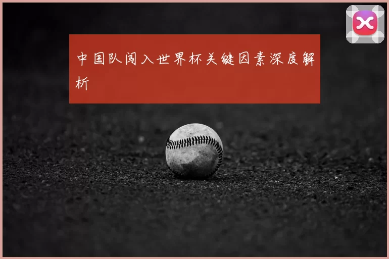 中国队闯入世界杯关键因素深度解析