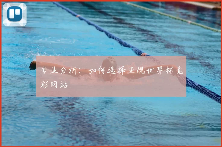 专业分析：如何选择正规世界杯竞彩网站